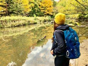 Caroline Boileau_Randonnée en automne à la baie du Trou à la Barbotte